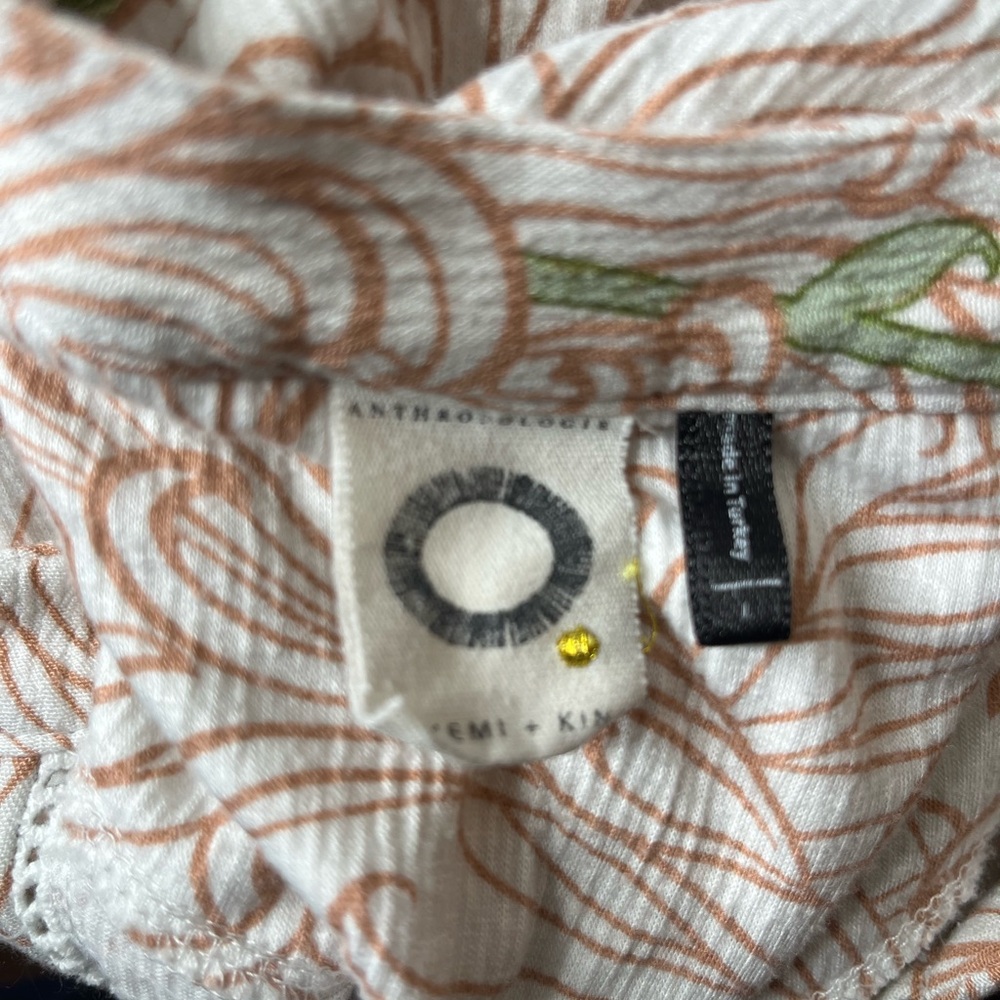 Anthropologie Akemi & Kin Veria Floral Top - Picture 6 of 6